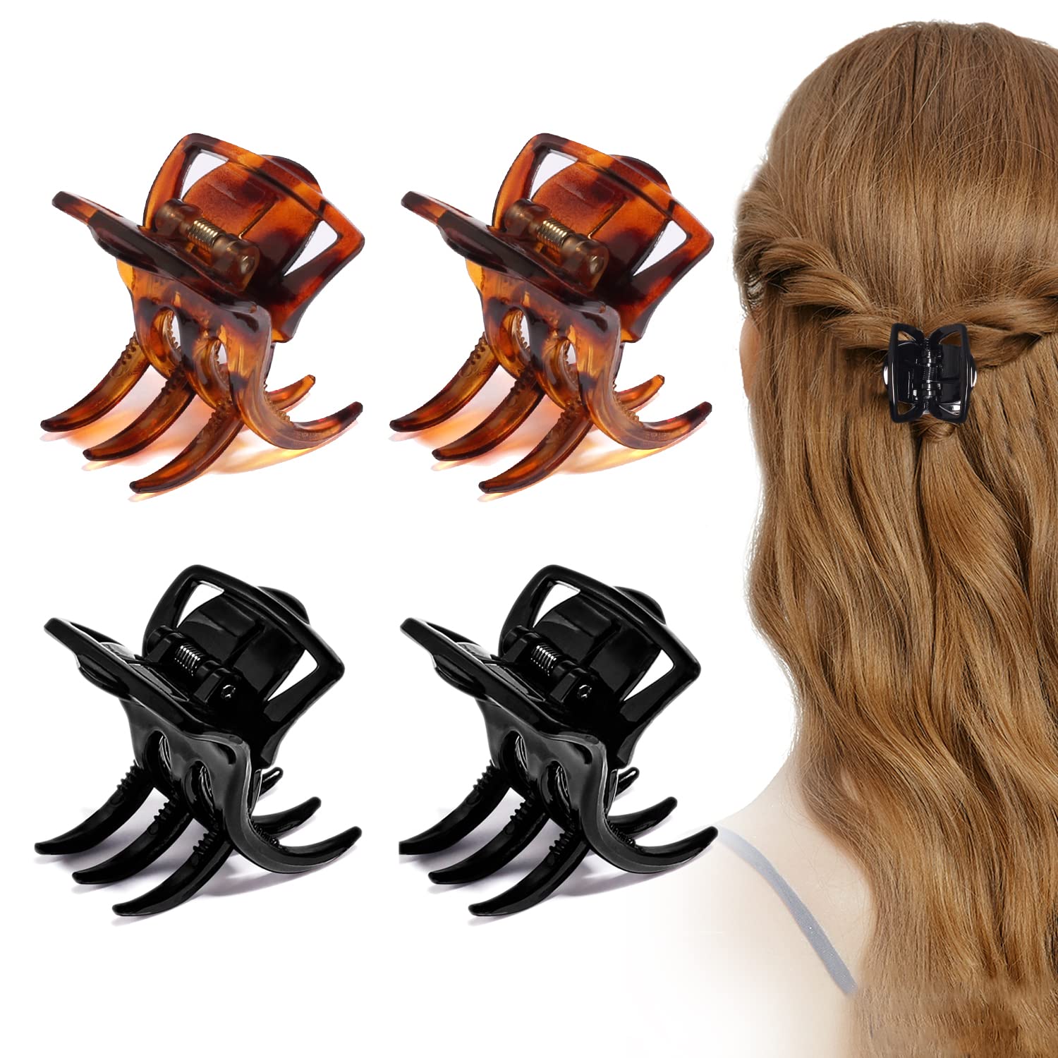 Morhom pince-cheveux occasion fête, pratique pour coiffures rapides