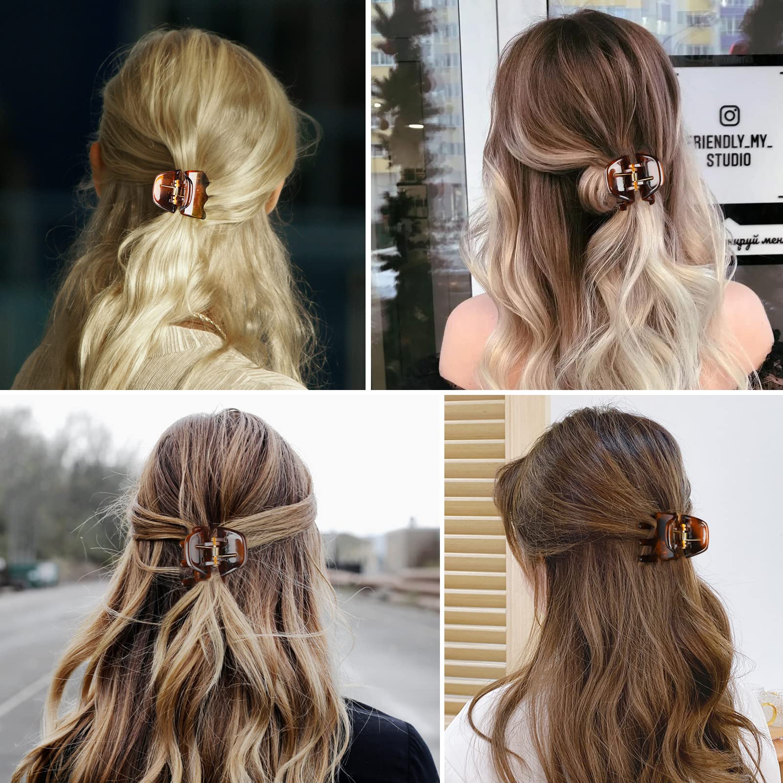 Idée cadeau Morhom – pince à cheveux 1,4 pouce dans emballage élégant.