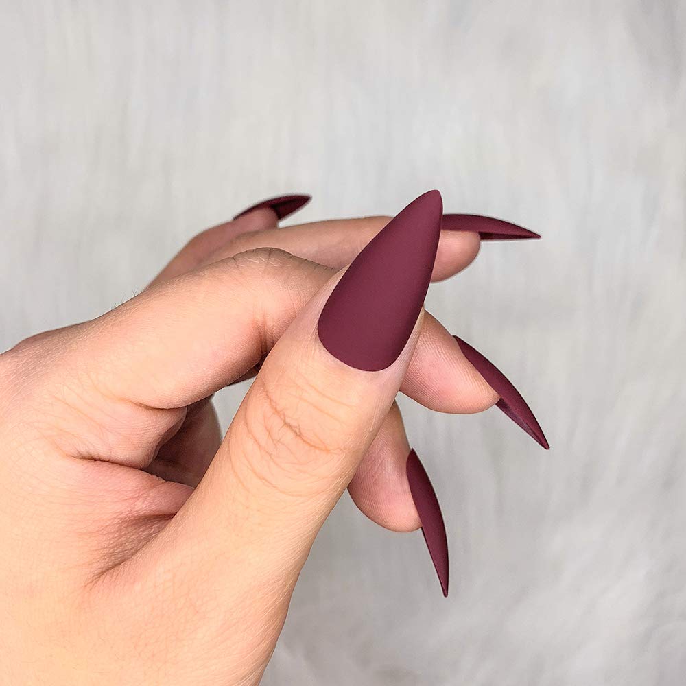 Morily finition matte rouge vin pour un look élégant et durable
