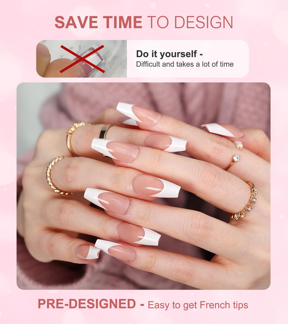Morily ongles acryliques épais doubles, impression de solidité.