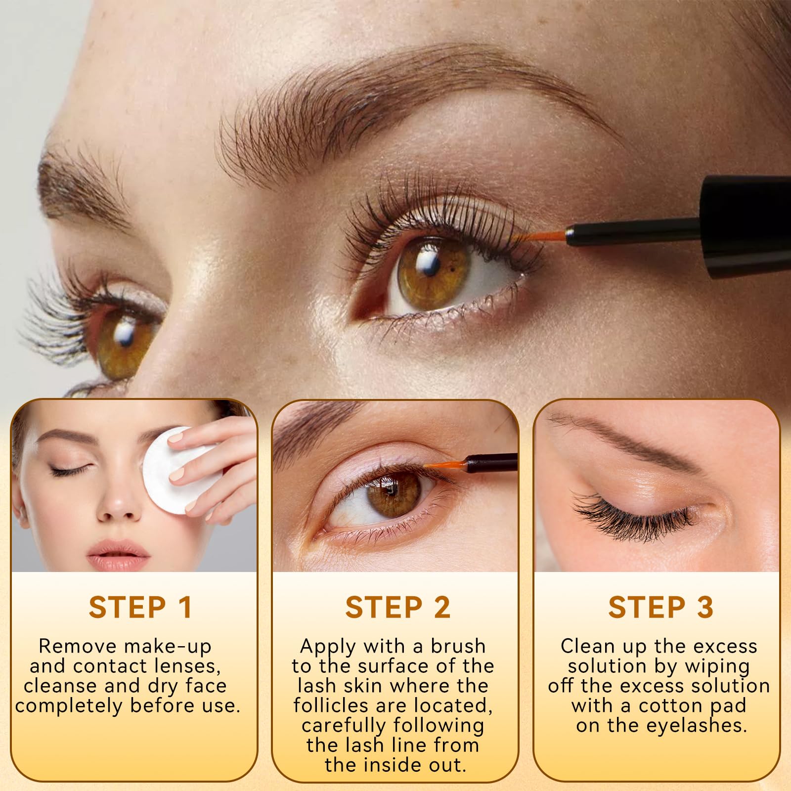 Gros plan sur Morlok et l effet conditionneur des cils.
