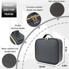 MORMID étui maquillage imperméable avec fermeture durable prêt pour voyage