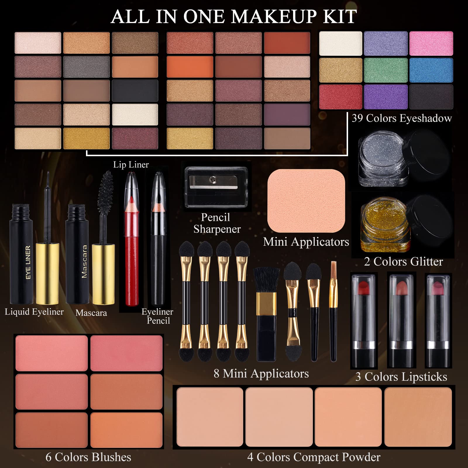 Palette MORNECA yeux 58 couleurs pour regards variés et intenses