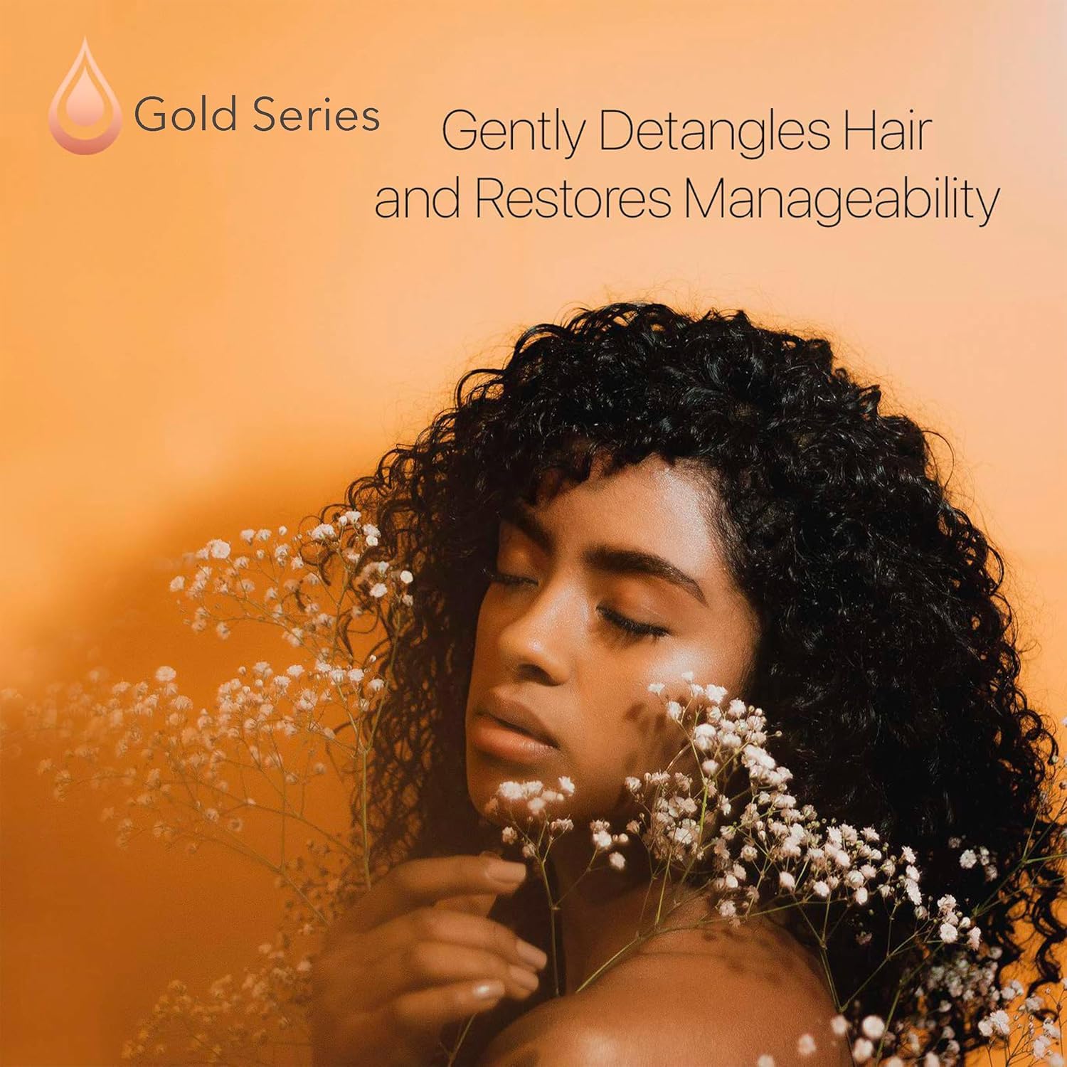 Moroccan Gold Series protection chaleur UV: cheveux mieux protégés lors du coiffage.
