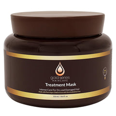 Moroccan Gold Series masque traitement argan, hydratation intensive pour cheveux.