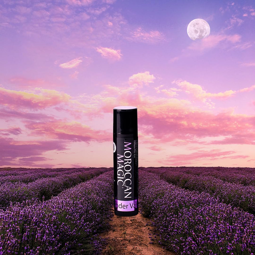 Moroccan Magic parfum lavande vanille pour une pause soin relaxante.