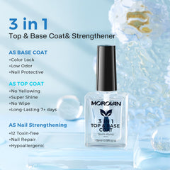 Morovan Base Coat - Pinceau précis pour une application nette.