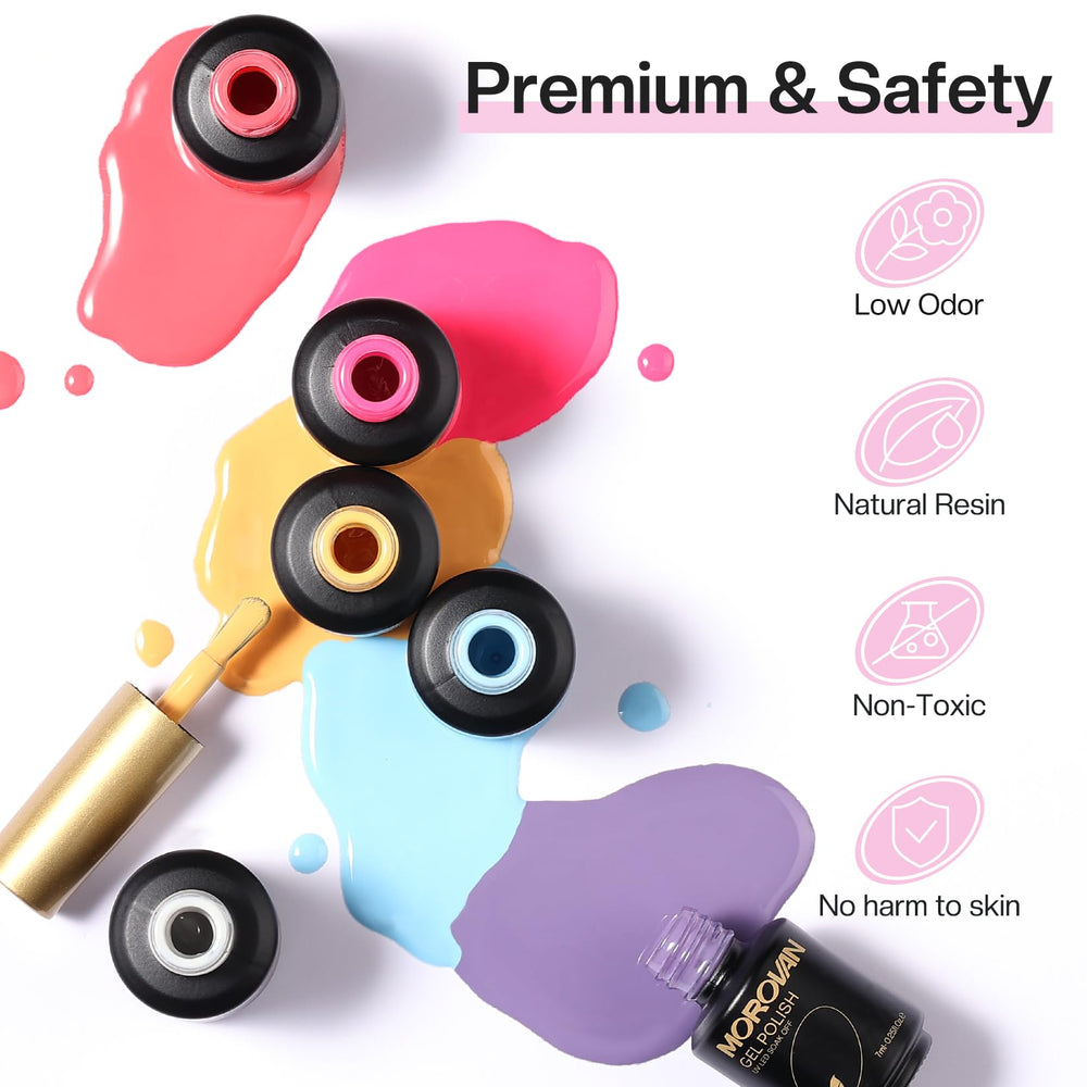 Morovan base et top coat inclus pour fini professionnel à domicile