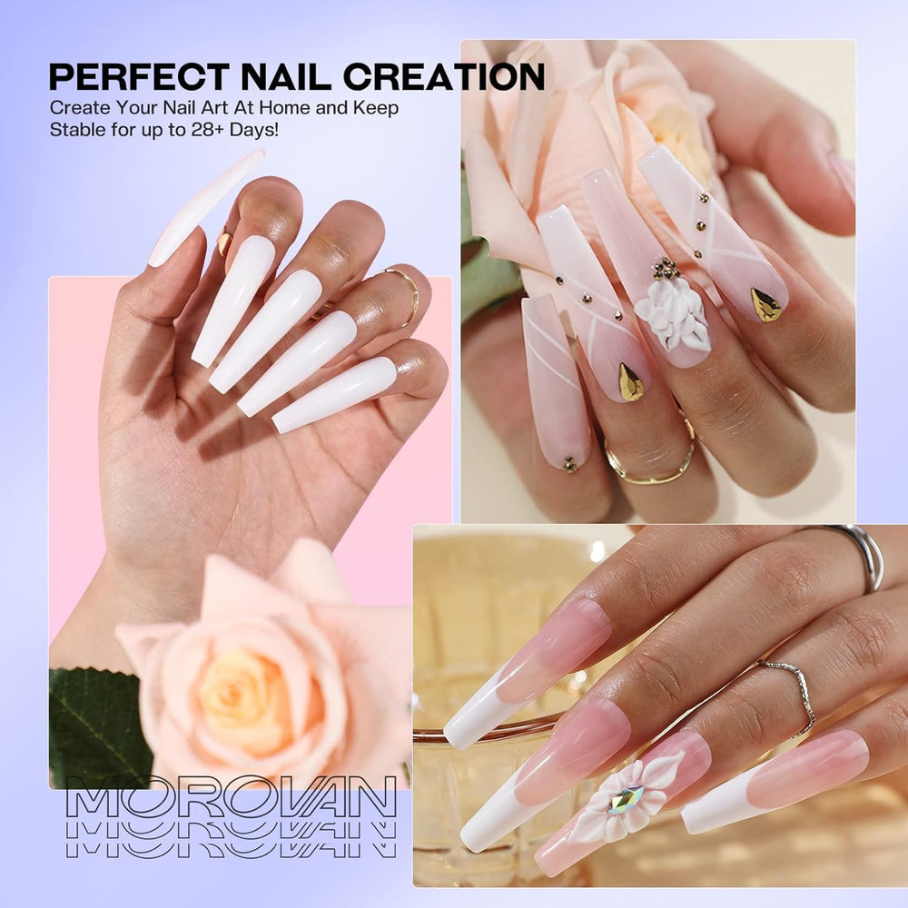 Morovan utilisation facile debutants nail art DIY.