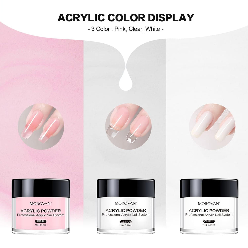 Morovan kit-formes-ongles : supports dédiés pour extensions nettes et régulières.