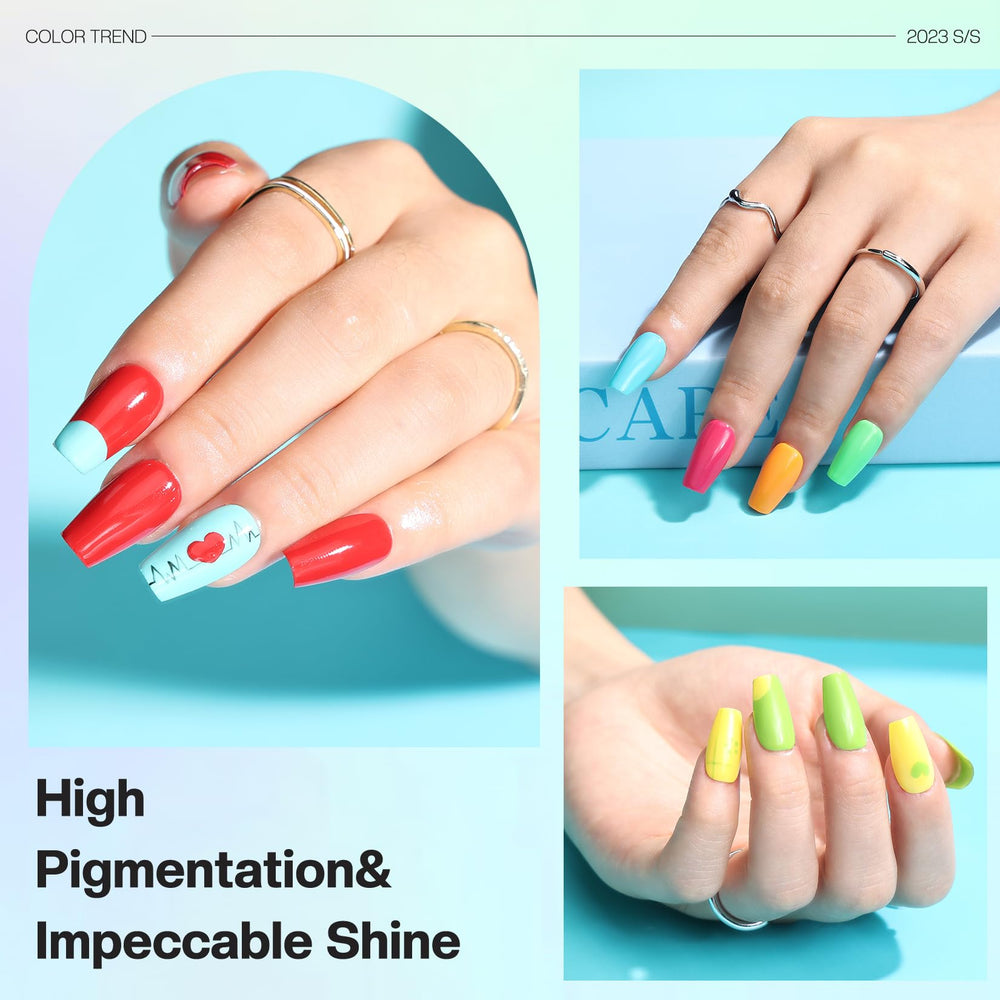 Morovan palette couleurs tendance, vernis polyvalent pour looks saisonniers.