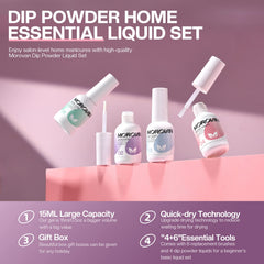 Morovan-top-vernis-dip-bouteille fournit une finition brillante et durable.