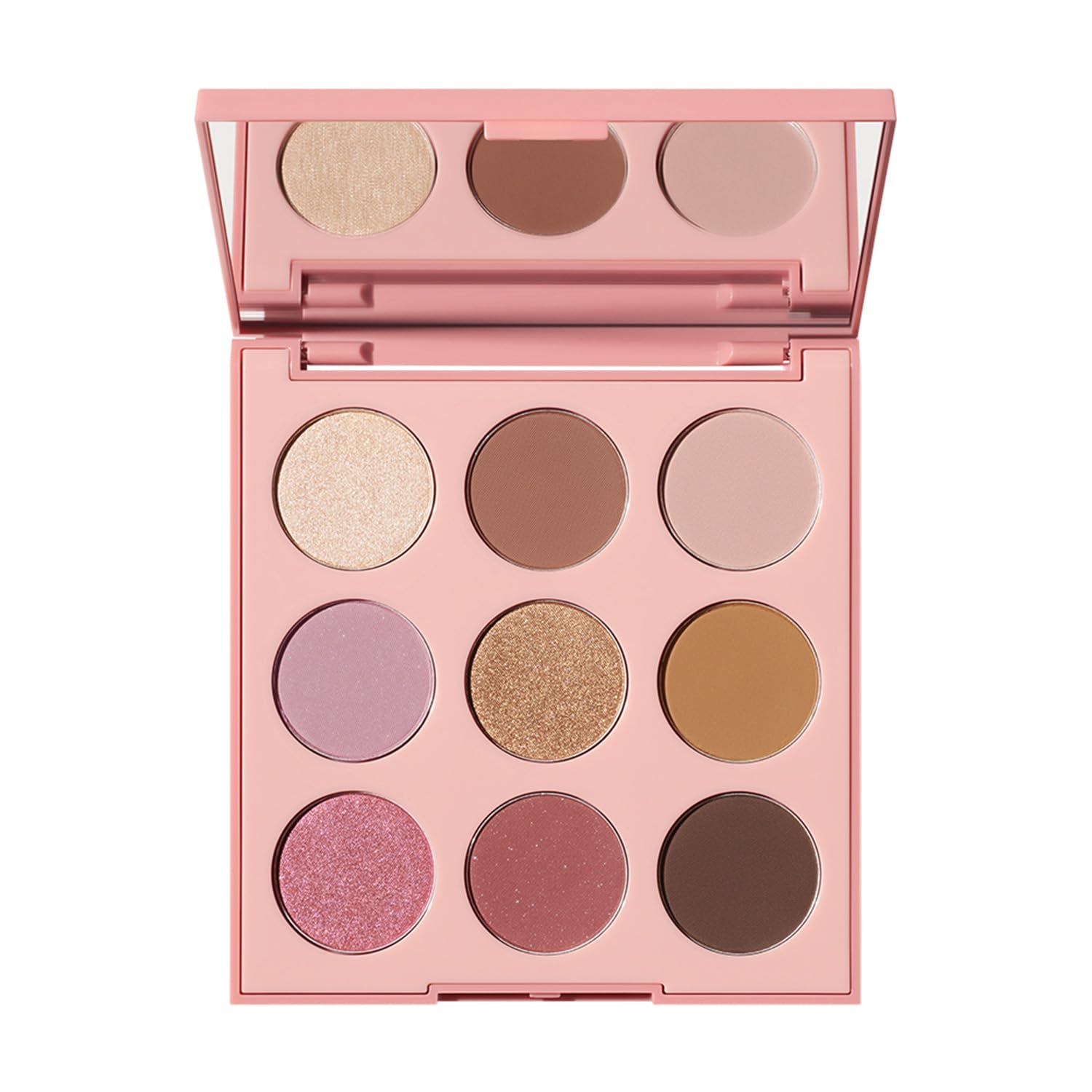 Palette Morphe 9G Éclat Aube pour regards chauds et rosés, portés polyvalents.