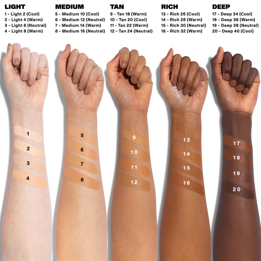 Morphe Concealer Extrait Grenade éclaire discrètement les zones sombres