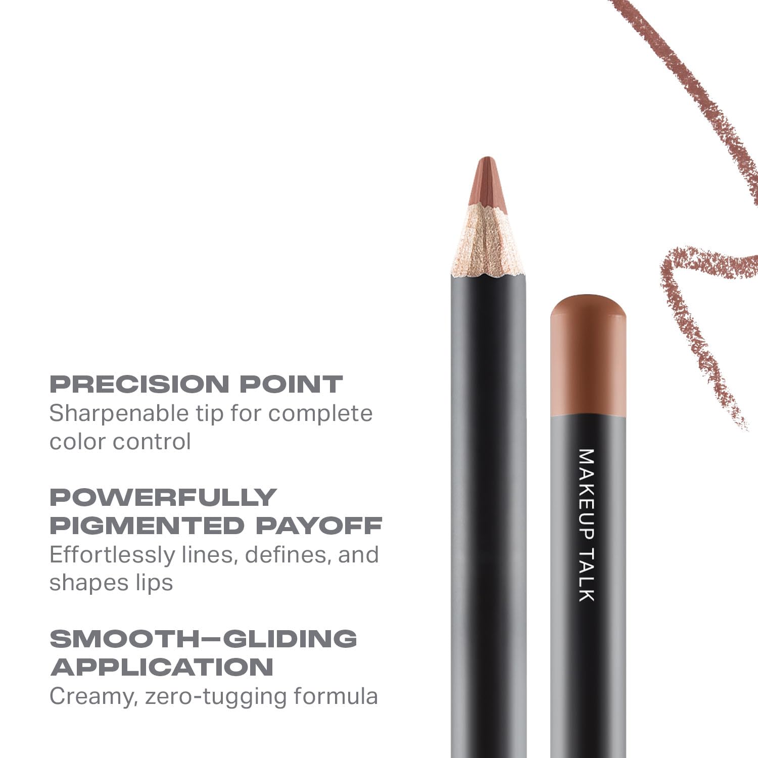 MORPHE Crayon à lèvres Sweet Tea contour précis et définition facilitée.