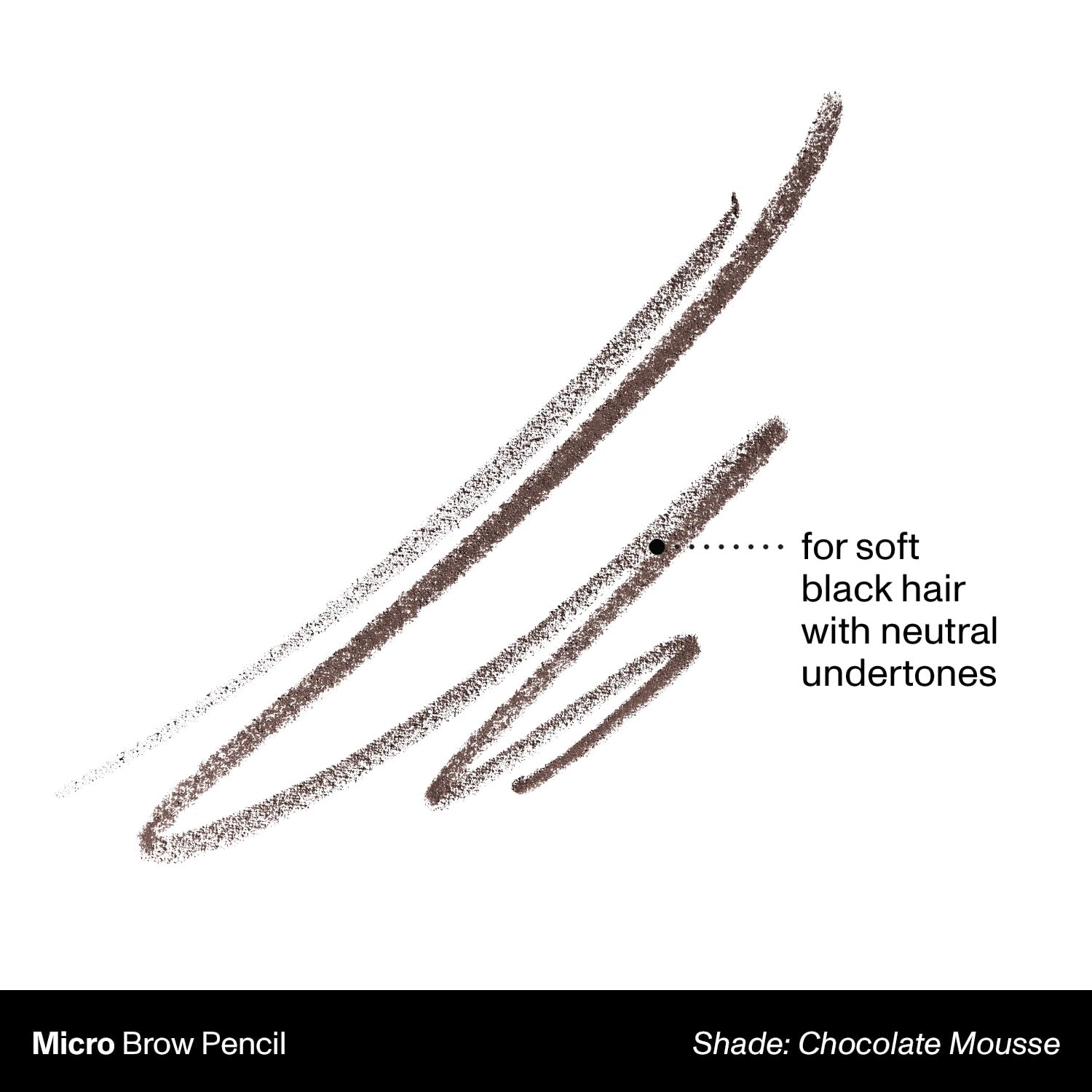 MORPHE Crayon Sourcils rétractable avec pointe fine pour un tracé précis