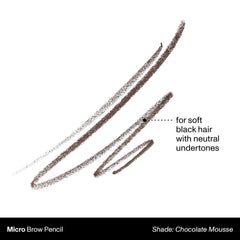 MORPHE Crayon Sourcils rétractable avec pointe fine pour un tracé précis