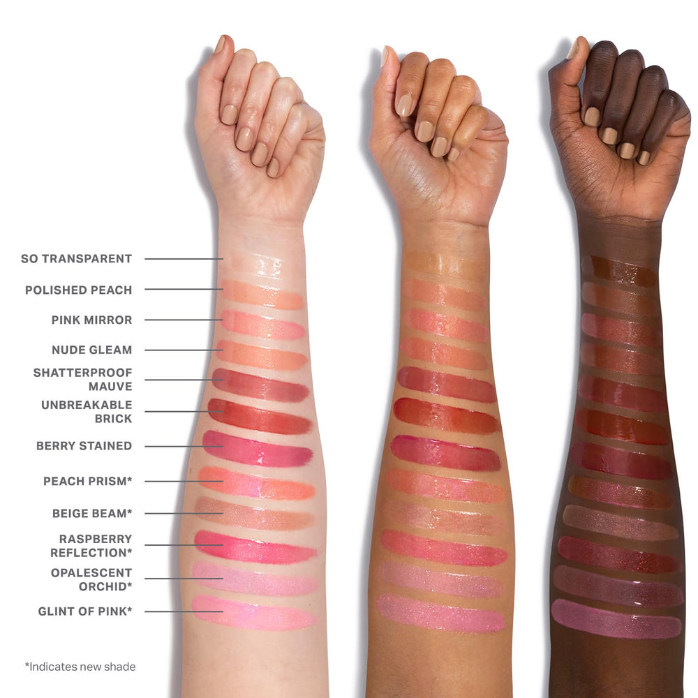 MORPHE Dripglass effet-glace sur les lèvres rehausse le glamour