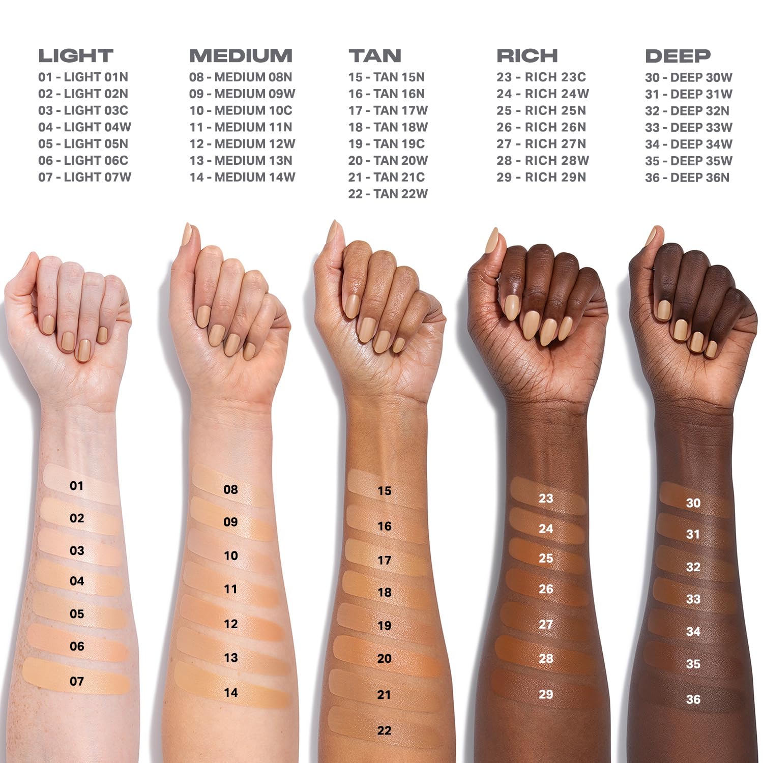 MORPHE Lightform Dewy Foundation close-up highlights hydrated, plump-looking skin