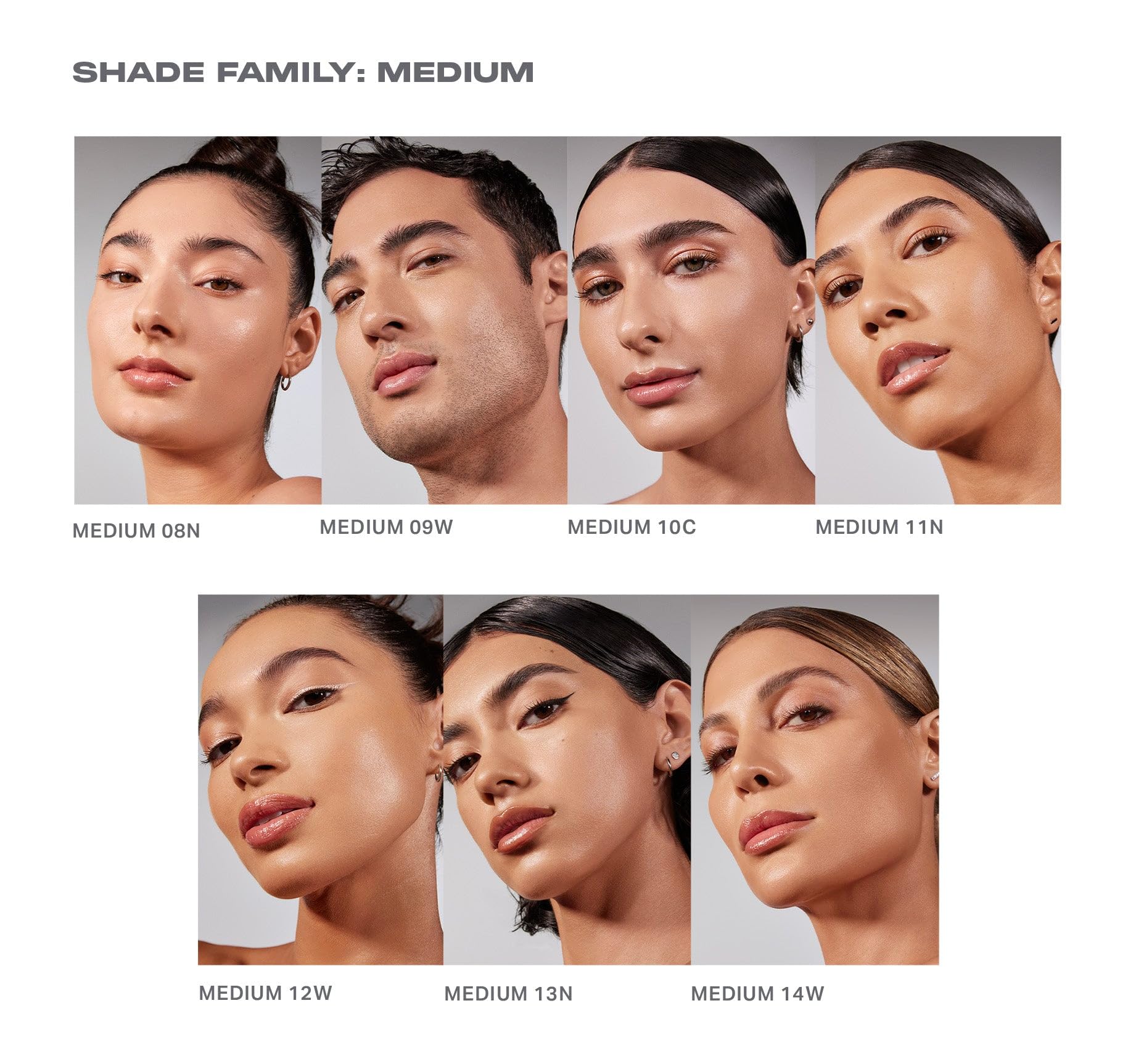 Smoothly blended Morphe Lightform on the cheek with a natural finish.