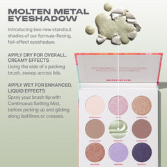 Morphe Pulp Fantasy – reflets scintillants apportant lumière et dimension.