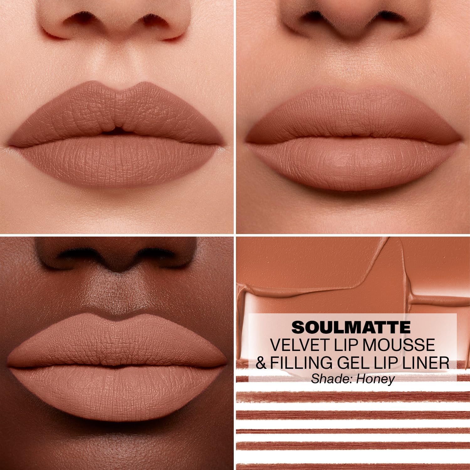 Morphe Soulmatte: longue tenue sans transfert pour une couleur qui dure.
