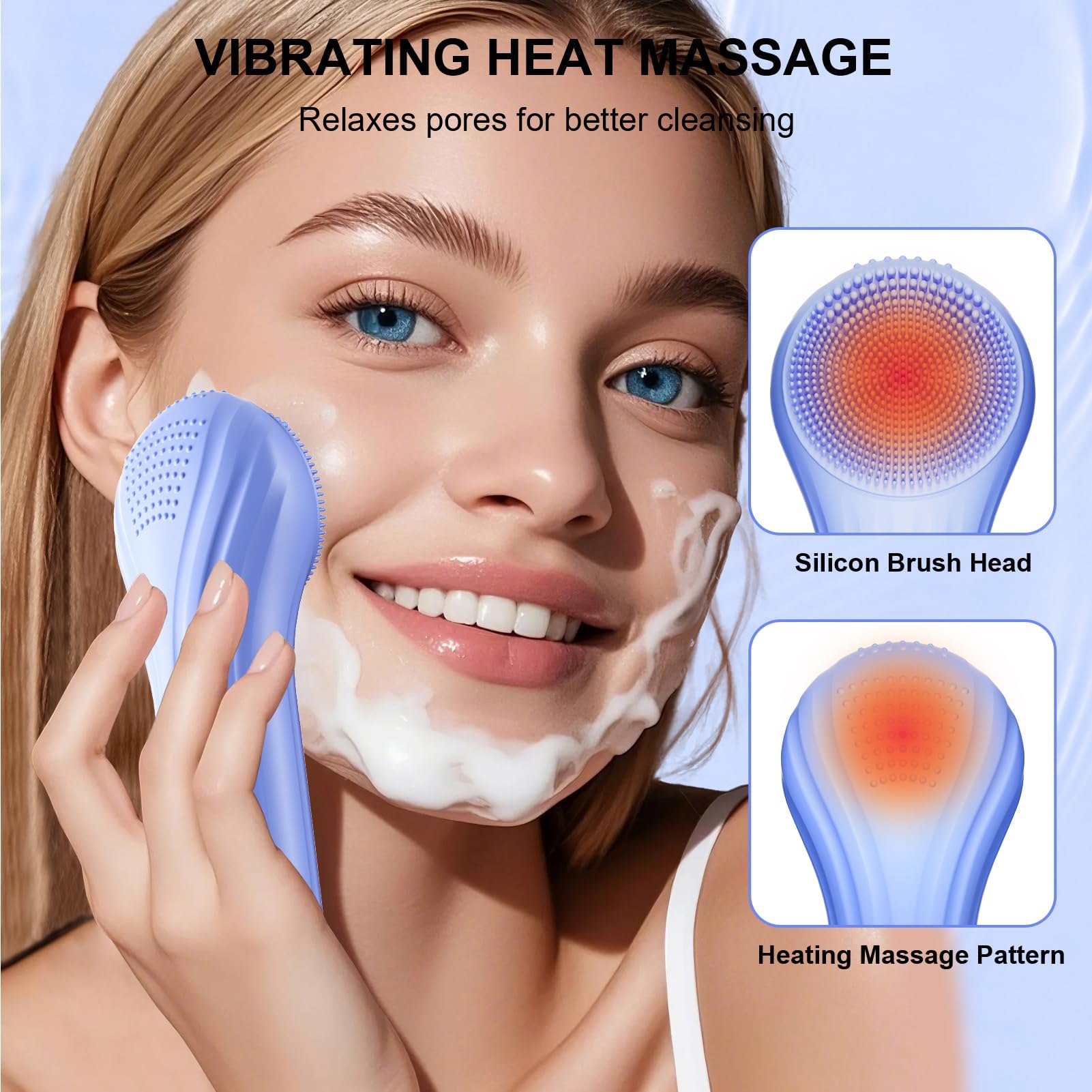 Mosnami exfoliation douce du visage pour une peau plus lumineuse.