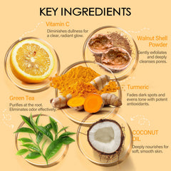MOSRROU curcuma vitamine C actifs formulation antioxydante teint uniforme