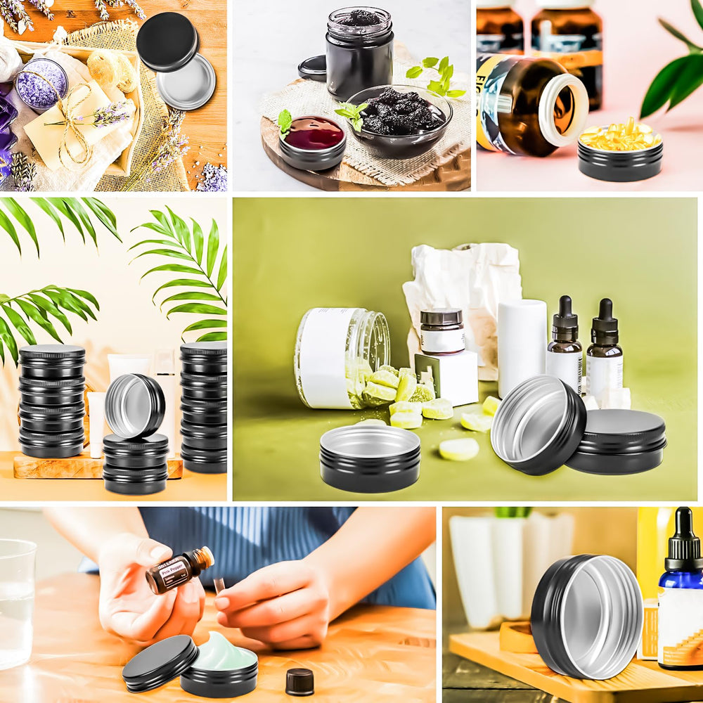 MotBach boîtes 2oz pour réalisations faits maison et cadeaux.