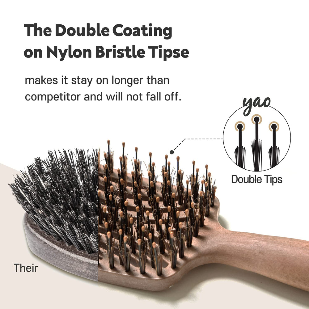 Brosse Mothers Corn Yao, adaptée aux boucles