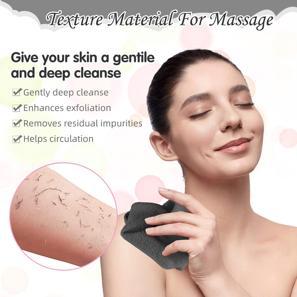 Accessoire douche crème Moukeren exfoliant pour peau douce et revitalisée.