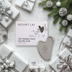 Mount Lai Gua Sha – contours-visage, outil robuste et précision pour un galbe plus net.