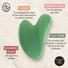 Mount Lai Jade Gua Sha – outil jade authentique et rafraîchissant