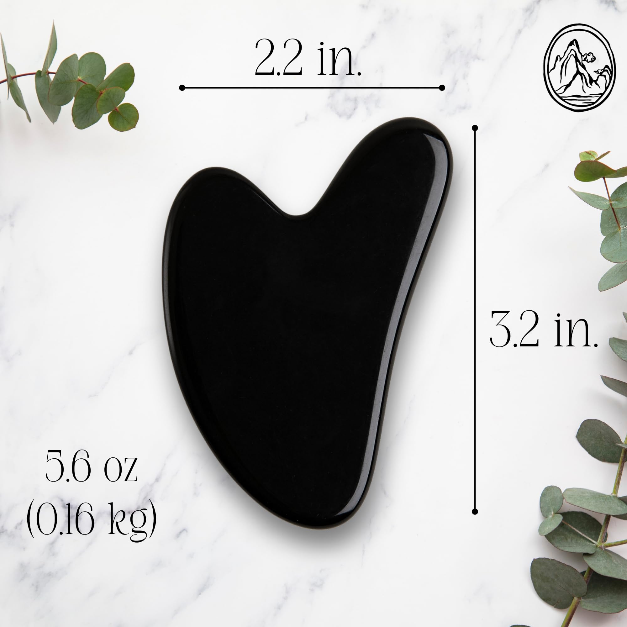Mount Lai outil gua sha pour drainage lymphatique et réduction des poches sous les yeux.