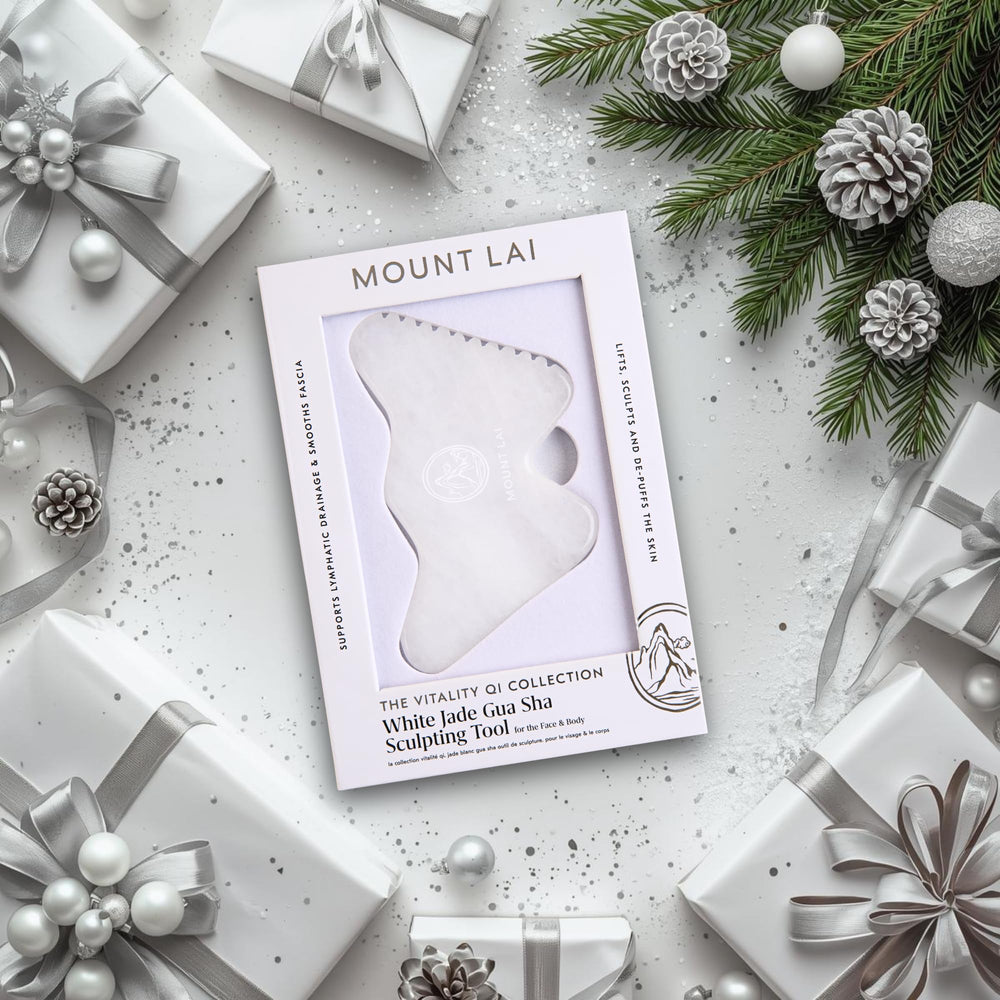 Mount Lai Vitality Qi: bord en V pour la mâchoire et le cou.
