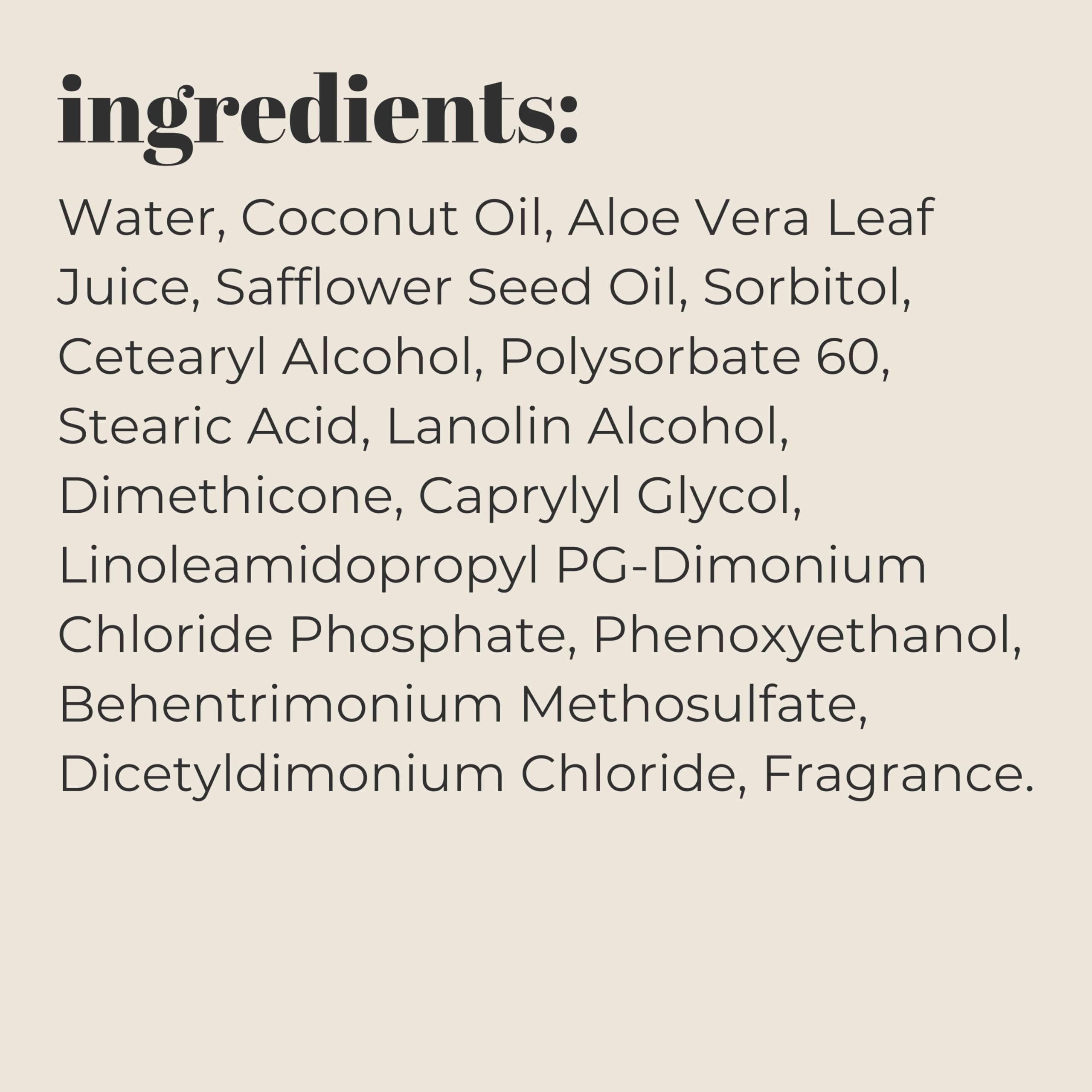 Étiquette claire et emballage élégant de la lotion corps coco Mountain Ocean.