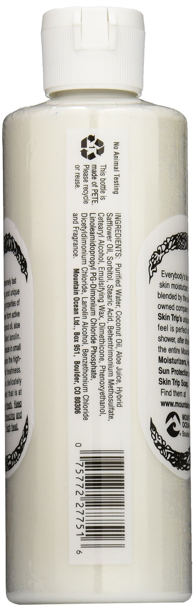 Formule légère Mountain Ocean Skin Trip sans résidu gras après application