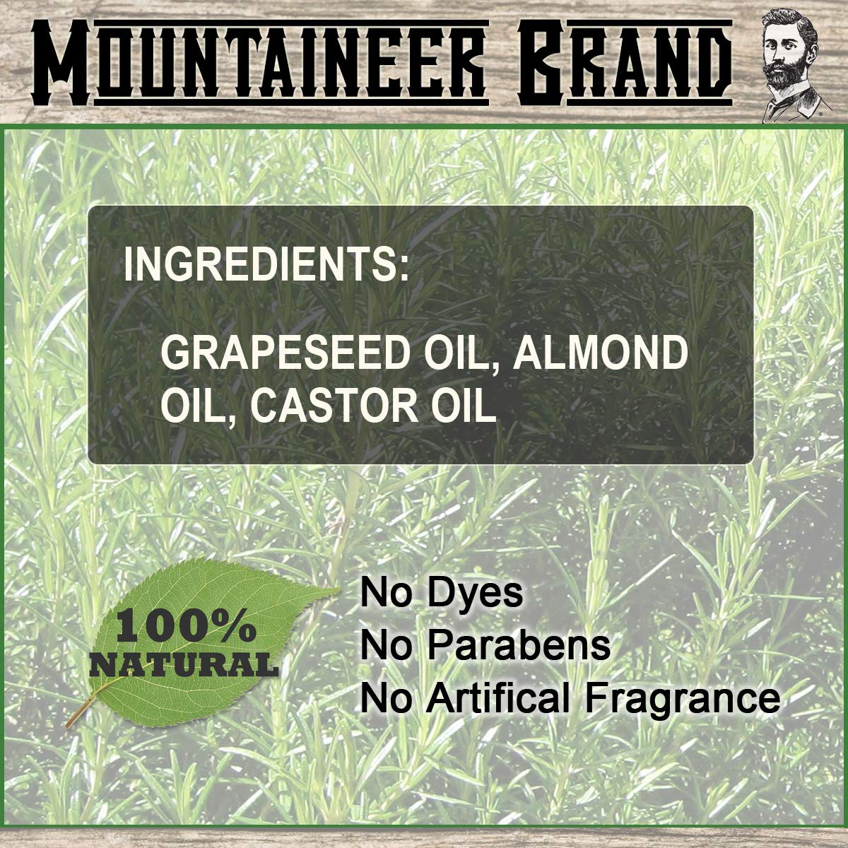 Barbe Mountaineer Brand absorption rapide pour un look soigné