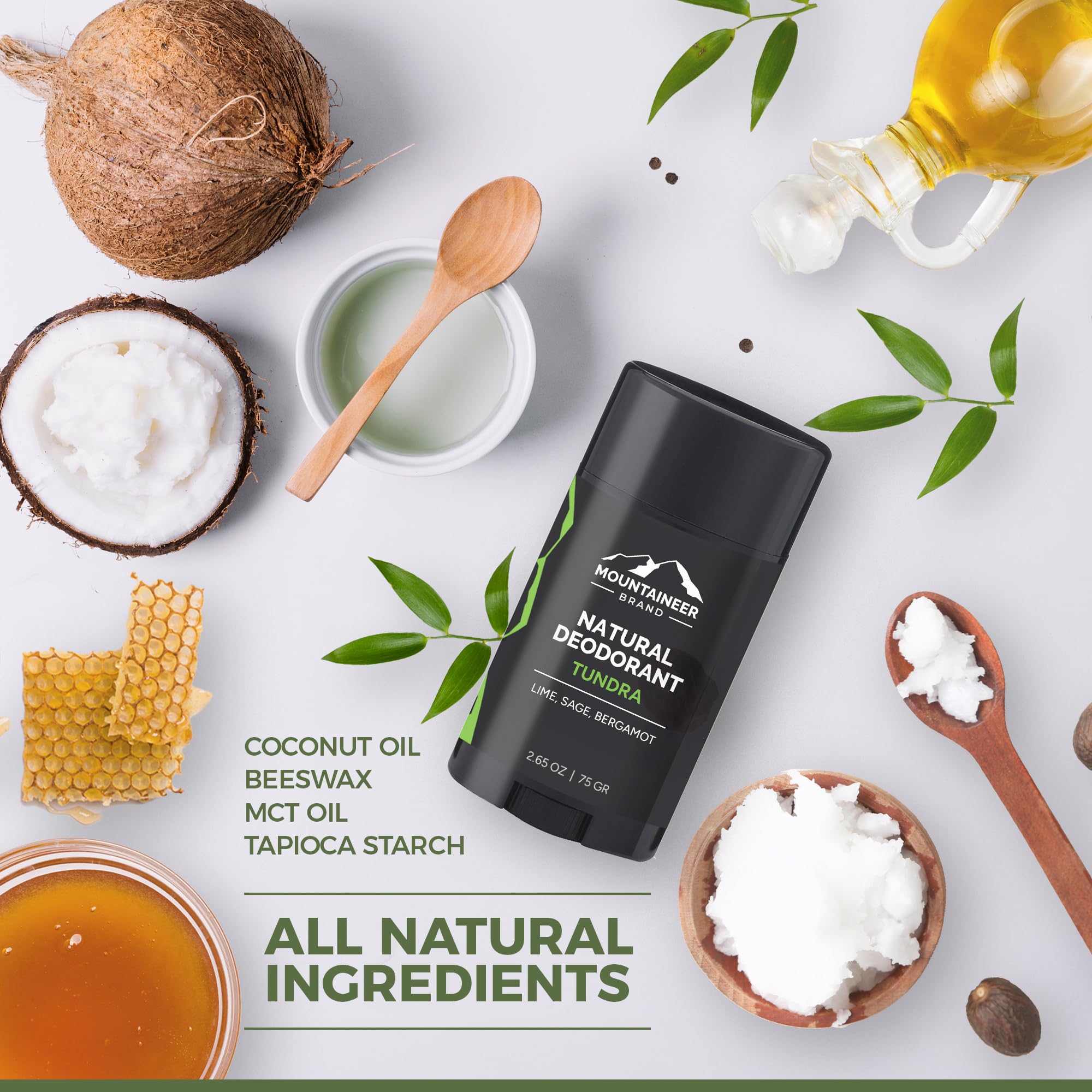 Mountaineer Brand Déodorant Naturel Timber – parfum naturel inspiré par la nature.