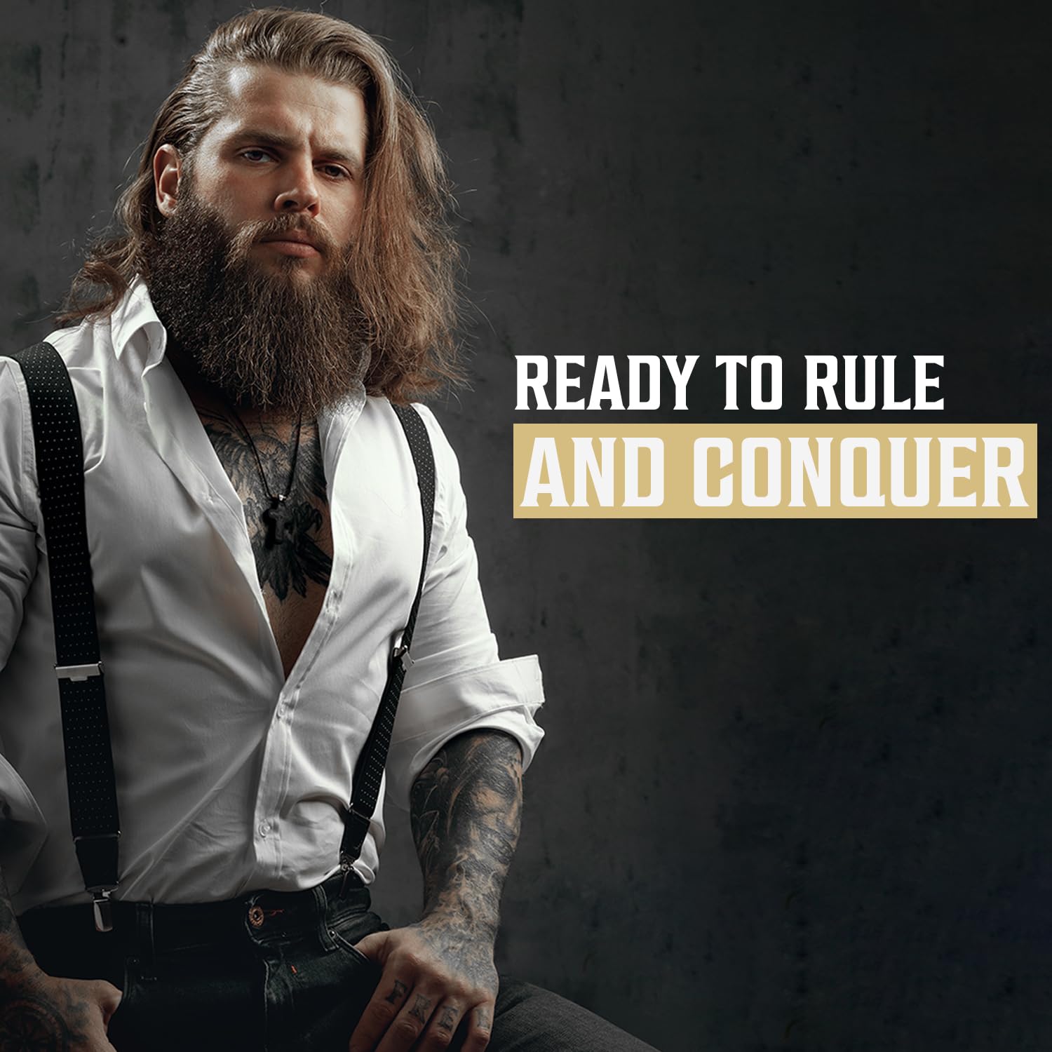Mousse douceur barbe Viking Revolution, nettoyage en douceur et nourrissement.