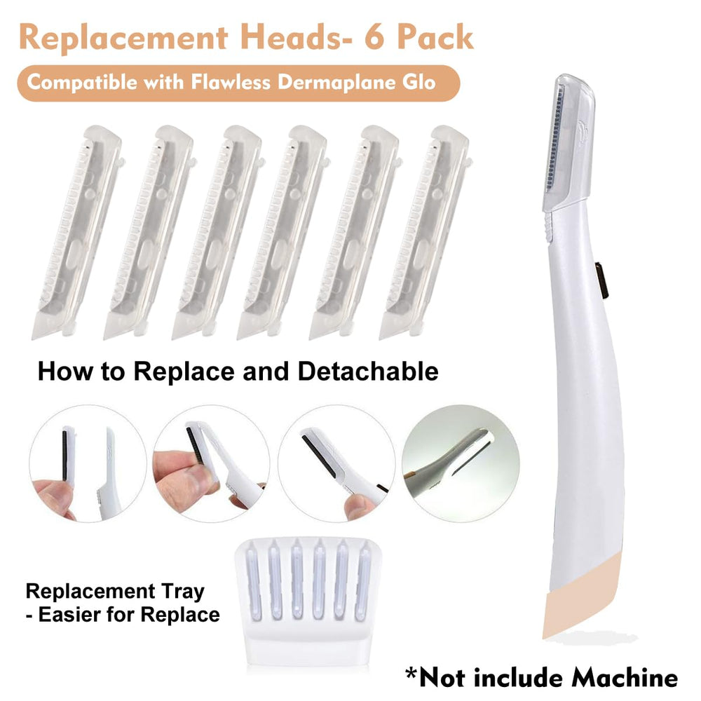 MOVELOVE plaque remplacement Dermaplane Glo pour un rangement organisé et rapide.