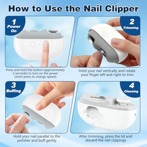Movued Fanyil Easy Clip – polissage des ongles pour une finition douce.