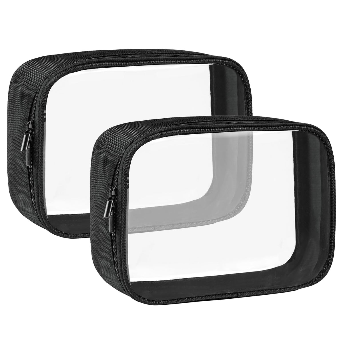 Moyad sac de toilette transparent 2-pack, pratique pour le voyage