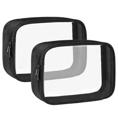 Moyad sac de toilette transparent 2-pack, pratique pour le voyage