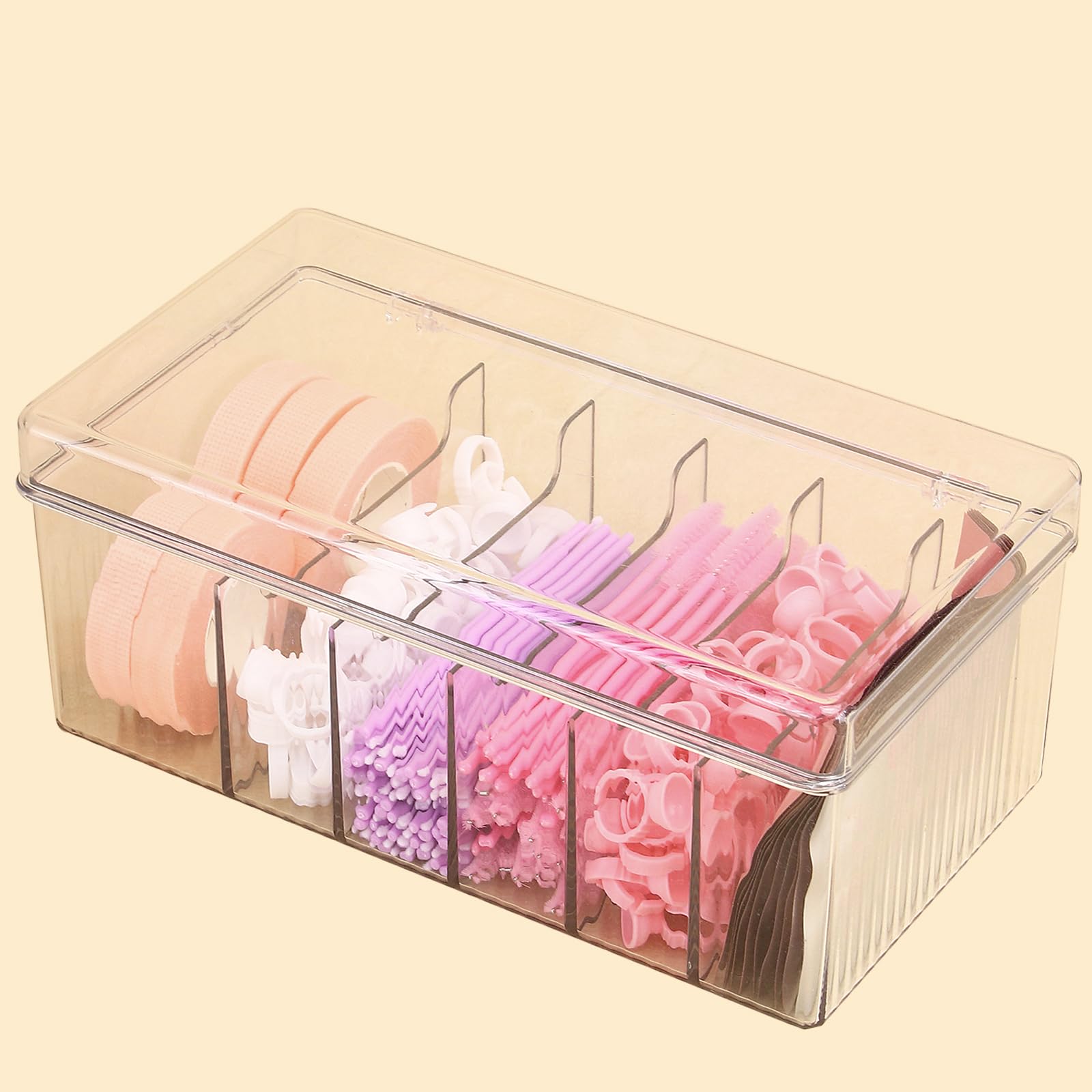 MoyRetty boite-rangement extensions de cils, pratique pour atelier et domicile.