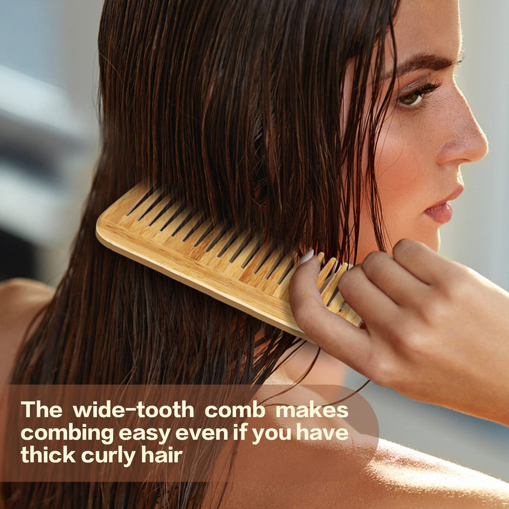 MoyRetty Bamboo : stimule les huiles naturelles pour nourrir les cheveux.