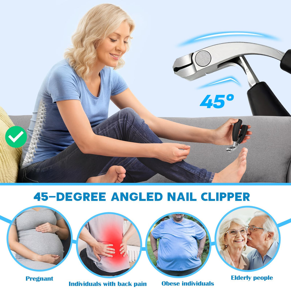 MPKDZNE Pinces-ongles-anglees: précision dans les coins difficiles.
