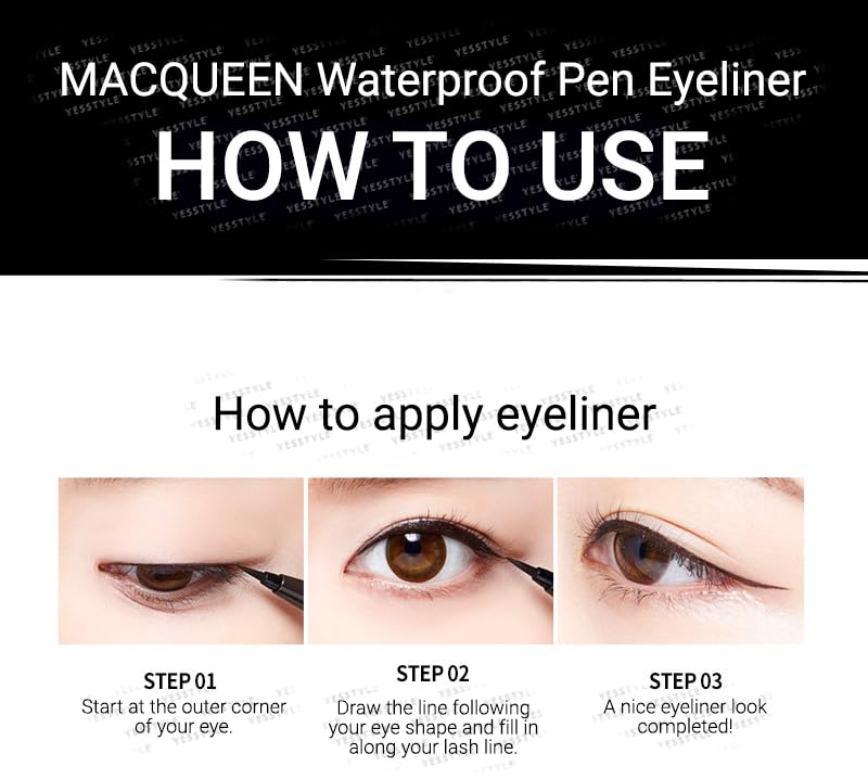 MQNY MACQUEEN stylo trait débutants facile d'utilisation.