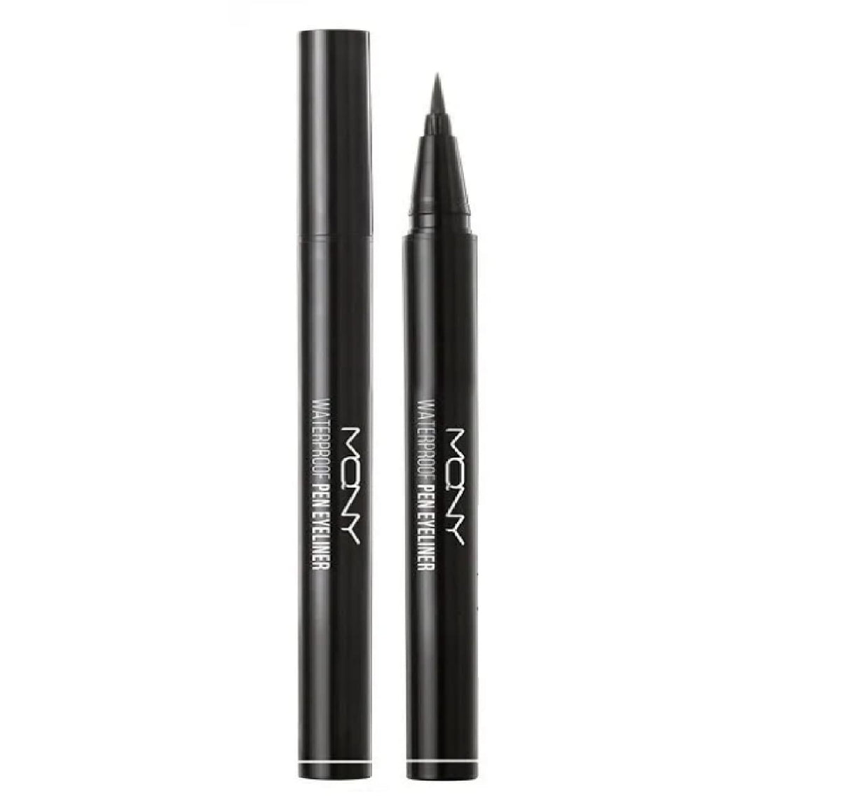 MQNY MACQUEEN stylo trait liquide noir profond pour un regard durable.