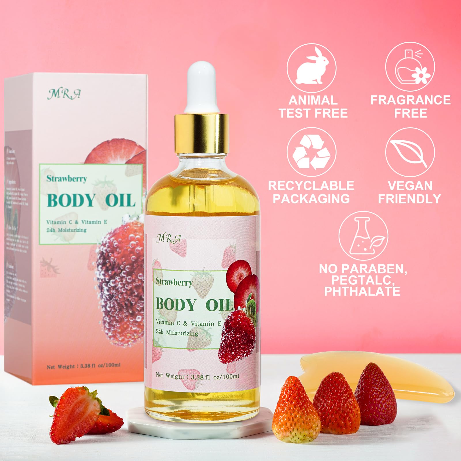 MR.A bain huile nourrissante pour une peau douce pendant le bain